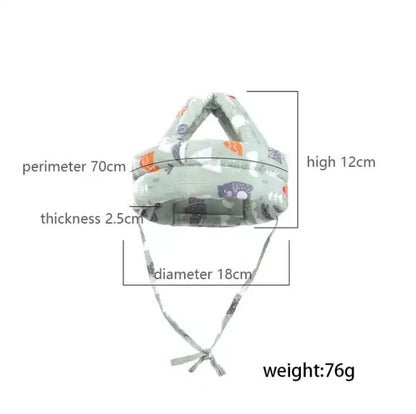 Gorro Protector Antigolpes para Bebé
