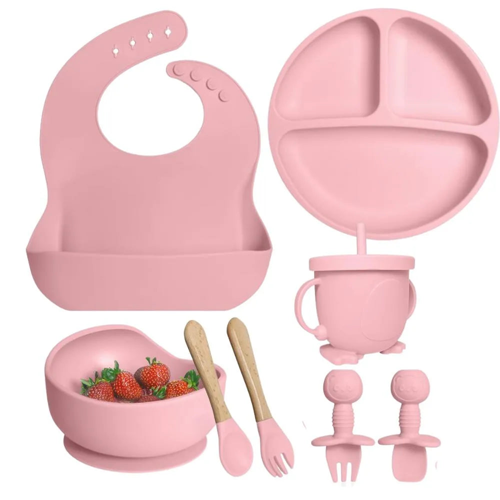 Set de Vajilla de Silicona para Bebé